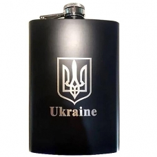 Фляга 270 мл Украина UKR-2 черная