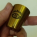 Стопки 30 мл металлические походные Jack Daniels золотистые набор 4шт