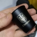 Стопки 60 мл металлические походные Ukraine Тризуб черные набор 4шт