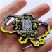 Магнит на холодильник 80х55мм Карта с гербом Украины металлический Магнит на холодильник 80х55мм Карта с гербом Украины металлический