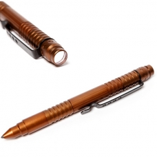 Тактическая Ручка с фонарем "A ray of light" оранжевая TP2A-GL