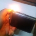 Портсигар с зажигалкой на 20 обычных сигарет DINGHAO HL-8923 черный