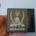 Портсигар с электро-импульсной зажигалкой USB на 20 сигарет с подачей Украина Козак с саблей A33664U3