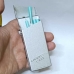 Портсигар для Slim цигарок 100 мм металевий сріблястий