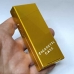 Портсигар для Slim цигарок 100 мм металевий золотистий