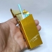 Портсигар для Slim цигарок 100 мм металевий золотистий