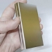 Портсигар для Slim цигарок 100 мм металевий слайдер сріблястий
