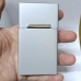 Портсигар для Slim цигарок 100 мм металевий з магнітною кришкою сріблястий