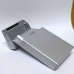 Портсигар для Slim цигарок 100 мм металевий з магнітною кришкою сріблястий