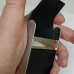 Портсигар на 20 тонких сигарет Slim Premium шкіра чорний