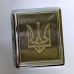 Портсигар на 20 обычных сигарет Тризуб стальной
