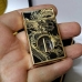 Зажигалка бензиновая с USB поджигом и подсветкой набор 3в1 Dragon