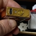 Зажигалка бензиновая с USB поджигом и подсветкой набор 3в1 Dragon