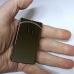 Зажигалка 3 в 1 газовая обычная и турбо + часы темно-серая A33757B
