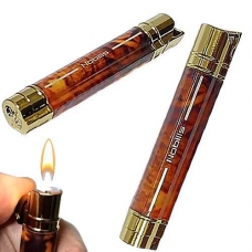 Зажигалка пьезо тонкая Осень (газовая)