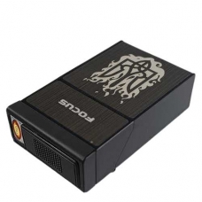 Портсигар с зажигалкой USB для обычных сигарет Тризуб A33263
