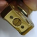 Зажигалка бензиновая с USB поджигом и подсветкой набор 2в1 StarTrek золотистая