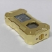 Зажигалка бензиновая с USB поджигом и подсветкой набор 2в1 StarTrek золотистая