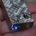 Зажигалка бензиновая с USB импульсным поджигом голосом Borg Cube