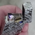 Зажигалка бензиновая с USB импульсным поджигом голосом Borg Cube