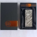 Зажигалка бензиновая с USB импульсным поджигом голосом Borg Cube