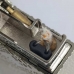 Зажигалка бензиновая с USB импульсным поджигом голосом Borg Cube