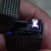 Зажигалка бензиновая с USB импульсным поджигом голосом A33812B