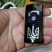 Зажигалка Тризуб USB Вентилятор индукционная + фонарик