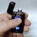 Зажигалка USB индукционная с фонариком