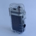 Зажигалка водонепроницаемая 2 в 1 USB индукционная + фонарик Тризуб 33751