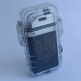Зажигалка водонепроницаемая 2 в 1 USB индукционная + фонарик Тризуб 33751