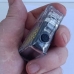 Зажигалка водонепроницаемая 2 в 1 USB спиральная + фонарик Череп