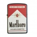 Зажигалка подарочная USB индукционная Marlboro 7035 красно-белая